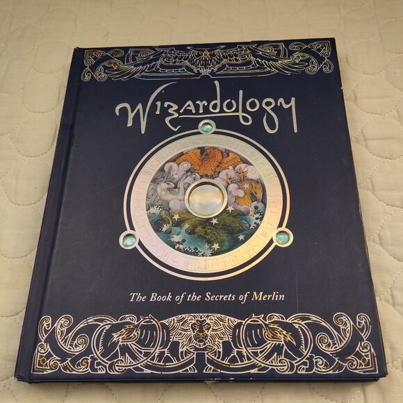 Wizardology The Book of the Secrets of Merlin Ologies by Master Merlin Hardcover - Picture 1 of 4